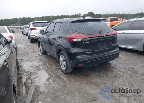 2022 Nissan Kicks S Xtronic Cvt из США, поврежденный, VIN 3N1CP5BV4NL525686